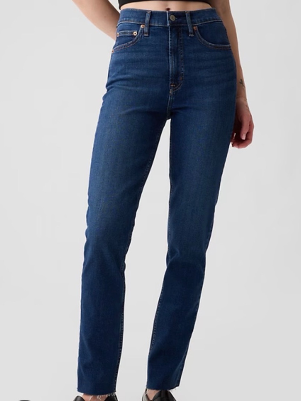 GAP Vintage Slim Sky High Dark Blue Jeans